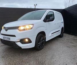 2022 TOYOTA PROACE 1.5D 100 DESIGN VAN [6 SPEED] PANEL VAN DIESEL MANUAL