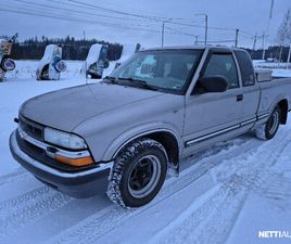 HYVÔKUNTOINEN CHEVROLET S10 EXTENDED CAP 4.3 V6 VORTEC PICKUP !!!