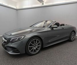 MERCEDES-BENZ S 560 CABRIO AMG*SWAROVSKI*TV*NIGHTVI*AIRS*BURM