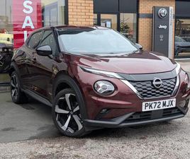 2022 NISSAN JUKE 1.6 TEKNA SUV 5DR PETROL HYBRID AUTO EURO 6 (143 PS) HATCHBACK PETROL/ELECTRIC H...