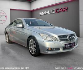 MERCEDES CLASSE E COUPE EXECUTIVE 220 CDI A MOTEUR CHANGE AVEC FACTURE