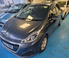2016 PEUGEOT 208 1.2 PURETECH 82 ACTIVE 5DR HATCHBACK PETROL MANUAL