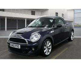 2012 (62) MINI ROADSTER CONVERTIBLE 2.0 COOPER SD, WOW 1 OWNER, VERY RARE SPEC