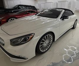 2017 MERCEDES-BENZ S-CLASS AMG S 65 CABRIOLET
