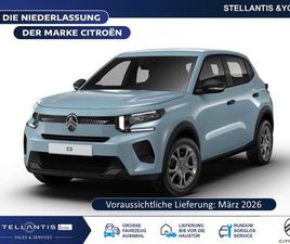 CITROËN C3 ELEKTROMOTOR 113 Ë-YOU 44 KWH STANDARD-RANGE