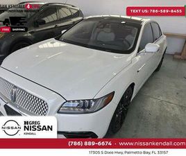 USED 2020 LINCOLN CONTINENTAL RESERVE
