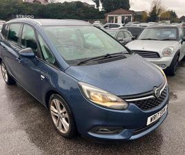 VAUXHALL ZAFIRA 1.4I TURBO SRI EURO 6 5DR