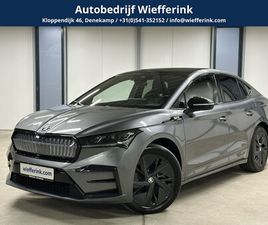 SKODA ENYAQ COUPÉ IV - 80 RS 300PK | LEDER-PAKKET | SPORT PLUS-PACK | PANORAMA | MATRIX LED