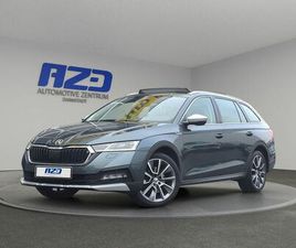 SKODA OCTAVIA SCOUT TDI 4X4 STNDHZ PANO AHK CANTON H-U