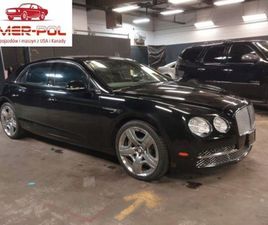 BENTLEY FLYING SPUR 2014 6.0L 6.0 BENZYNA 616KM