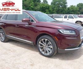 LINCOLN NAUTILUS RESERVE 2022 2.0L 2.0 BENZYNA 250KM