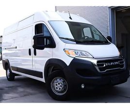 2023 RAM PROMASTER CARGO VAN 2500 + TOIT ELEVE + 159 WB GROUPE E