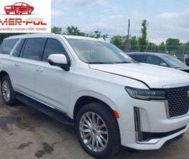 CADILLAC ESCALADE ESV PREMIUM LUXURY 2021 6.2L 6.2 BENZYNA 420KM