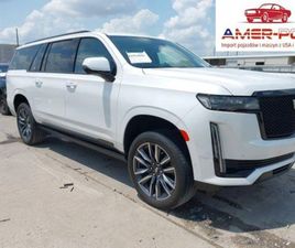 CADILLAC ESCALADE ESV SPORT PLATINUM 2023 6.2L 6.2 BENZYNA 420KM