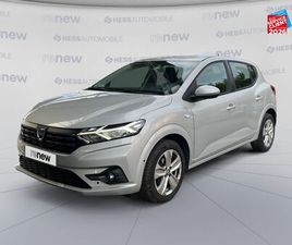 DACIA SANDERO 1.0 TCE 90CH CONFORT -22B D'OCCASION - HESS AUTOMOBILE