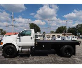 2011 FORD F-750 FLATBED 6.7L CUMMINS DIESEL ~ 66K MILES ~ 12'5 BED