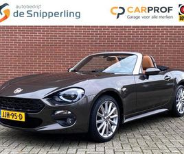 FIAT 124 SPIDER 1.4 M-AIR T LUSSO AUTOMAAT CARPLAY XENON LEER KEYLESS CRUISE