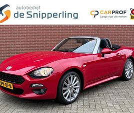 FIAT 124 SPIDER 1.4 M-AIR T LUSSO NAVI CAMERA CRUISE LEER STOELVW DAB XENON LMV