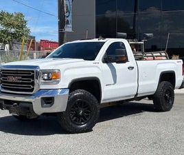 2016 GMC SIERRA 2500HD 4WD 6.6L DURAMAX DIESEL-ARTIC V PLOW-BACK