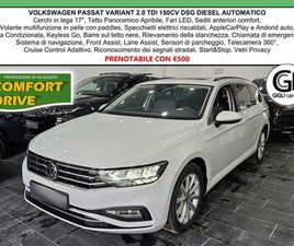 VOLKSWAGEN PASSAT VARIANT TETTO LED C.17 ACC CAMERA360 PDC NAVI PADDLES S&S