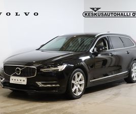 VOLVO V90 T8 TWE AWD INSCRIPTION AUT - VOLVO SELEKT TAKUU / ADAPT VAKIONOP / 360 / KOUKKU / KAMERA / FULL LED / LISÄLÄMMITIN / VOLVO ON CALL / NAHAT / SÄHKÖPENK