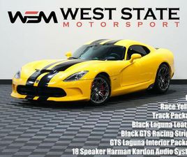 DODGE VIPER COUPE USED 2013 DODGE SRT VIPER GTS