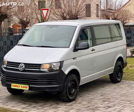 VOLKSWAGEN TRANSPORTER T6 VOLKSWAGEN TRANSPORTER 2.0,T6,6MÍST,SERVIS.KN,CAMPER