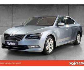 SKODA SUPERB L&K SEDAN –TOPPMODELL–HØYT UTSTYRSNIVÅ