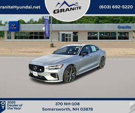 USED 2021 VOLVO S60 RECHARGE PLUG-IN HYBRID T8 POLESTAR