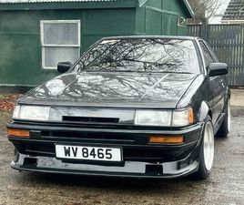 TOYOTA COROLLA GT COUPE 1985 LEVIN TWIN CAM