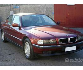 BMW 740 IL E38 V8 286CV LUNGA - 1994 - ISCRITTA AS