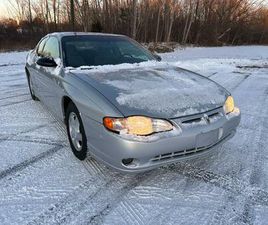 CHEVROLET MONTE CARLO USED 2001 CHEVROLET MONTE CARLO SS