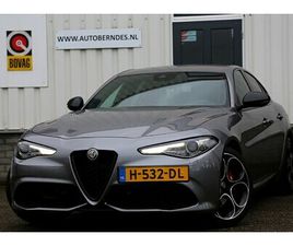 ALFA ROMEO GIULIA - 2.0 T 280PK AWD VELOCE AUT.*NL-AUTO*PERFECT ONDERH.*BLACK PACK/SPORTSTOELEN LEDER/STOELVER