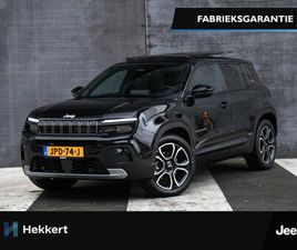 JEEP AVENGER - SUMMIT 54 KWH 156PK AUTOMAAT SCHUIF-DAK | 18''LM | ADAPT. CRUISE | DODE HOEK | PDC + CAM
