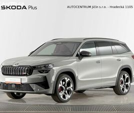 ŠKODA KODIAQ RS 2,0 TSI 195 KW 7-STUP. AUTO