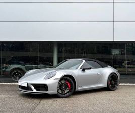 PORSCHE 911 CABRIOLET 992 CARRERA 4 GTS PORSCHE 911 CARRERA 4 GTS CABRIOLET (MY22)