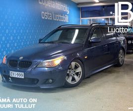 D E61 LCI M-SPORT AUT. ** XENON / PANORAAMA / ACC / M.NAHAT / ILMASTOINTI / PROF.NAVI / S.ALUSTA**