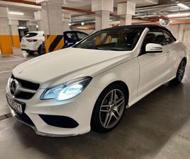 MERCEDES E550 A207 4.7 408KM CABRIO FV23% FL WROCLAW FABRYCZNA • OLX.PL