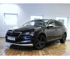 SKODA SUPERB COMBI SCOUT SCOUT 200HK 4X4 AUTOMAT+KROK+WEBASTO+NAVI+KAMERA+DAB++