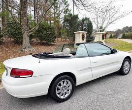 2005 CHRYSLER SEBRING LIMITED CONVERTIBLE 2.7L V6 LOW MILES 128K