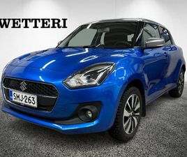 SUZUKI SWIFT 1,2 DUALJET 4WD GLX 5MT HYBRID/MUKAUTUVA VAKKARI/PERUUTUSKAMERA/AUTOMAATTI ILMASTOINTI/NAVI/ - /WETTERI VAIHTOAUTO TARKASTETTU/HIENO 4-VETO AUTO UP