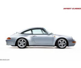 1996 PORSCHE 911 / 993 CARRERA - PORSCHE 993 TARGA // POLAR SILVER OVER METROPOLE BLUE // EXCEPTIONAL HISTORY - 27 SERVICE STAMPS
