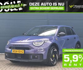 ABARTH 600 54 KWH 280PK SCORPIONISSIMA | SABELT SPORTSTOELEN | TORSEN SPERDIFFERENTIEEL | 20 LICHTMETALEN VELGEN | APPLE CARPLAY/ ANDROID AUTO |