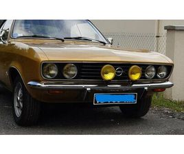 1972 OPEL MANTA OR MANUEL, 4 VITESSES CONDUITE À GAUCHE I...