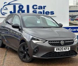 2020 VAUXHALL CORSA 50KWH ELITE NAV HATCHBACK 5DR ELECTRIC AUTO (7.4KW CHARGER) (136 PS) HATCHBAC...