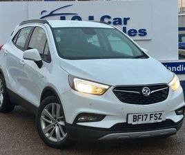 2017 VAUXHALL MOKKA X 1.4I TURBO ACTIVE SUV 5DR PETROL MANUAL EURO 6 (START/STOP) (140 PS) PETROL MANUAL