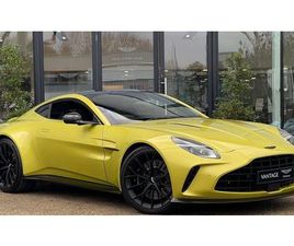 2026 ASTON MARTIN VANTAGE JAUNE AUTOMATIQUE, 7+ VITESSES...