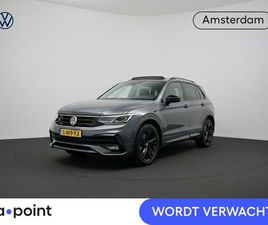 VOLKSWAGEN TIGUAN 1.4 TSI EHYBRID R-LINE BUSINESS+ 245 PK AUTOMAAT (DSG) | VERLENGDE GARANTIE | NAVIGATIE | PANORAMADAK | TREKHAAK (AFNEEMBAAR) | PARKEERSENSORE