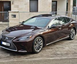 LEXUS LS 500H PRESTIEGE CVT MAGYARORSZÁGI ELSŐ FORGALOMBA HELYEZÉS