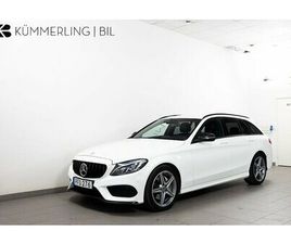 MERCEDES-BENZ C 220 T D 4MATIC 9G-AMG DRAG BURMESTER VÄRMARE